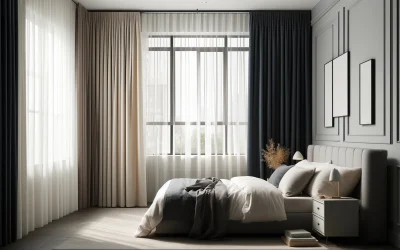 Bedroom Curtains in Qatar: Your Guide to a peaceful bedroom